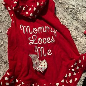 Medium girl dog shirt n dress